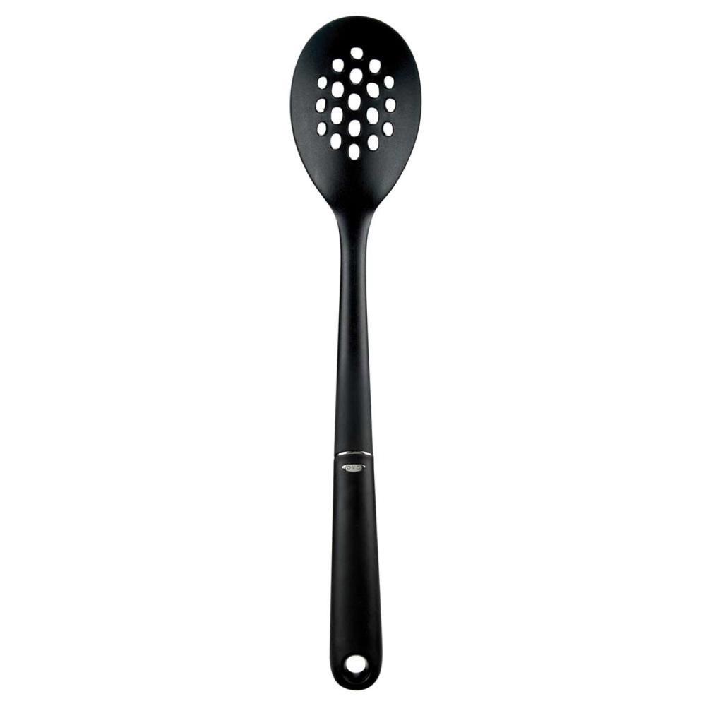 Oxo Goodgrips Silicone Slotted Spoon Peppercorn